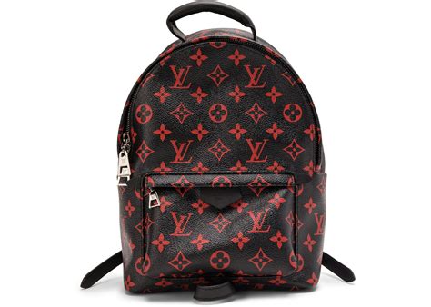 red and black louis vuitton backpack rihanna|Louis Vuitton palm springs backpack.